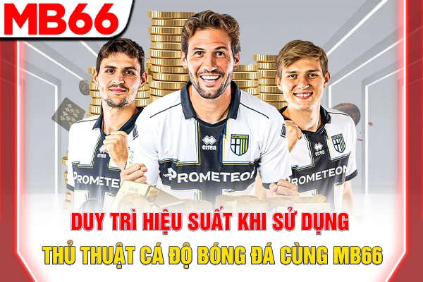 Thủ Thuật Cá Độ Bóng Đá - Cách Đọc Kèo Đúng Của Cao Thủ 7 Duy trì hiệu suất khi sử dụng thủ thuật cá độ bóng đá cùng MB66